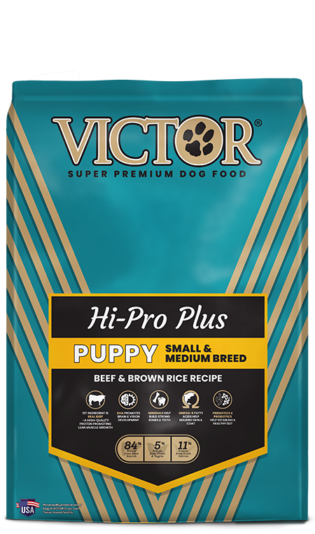 Victor Hi-Pro Plus Small &amp; Medium Breed Puppy, Size: 5 LB