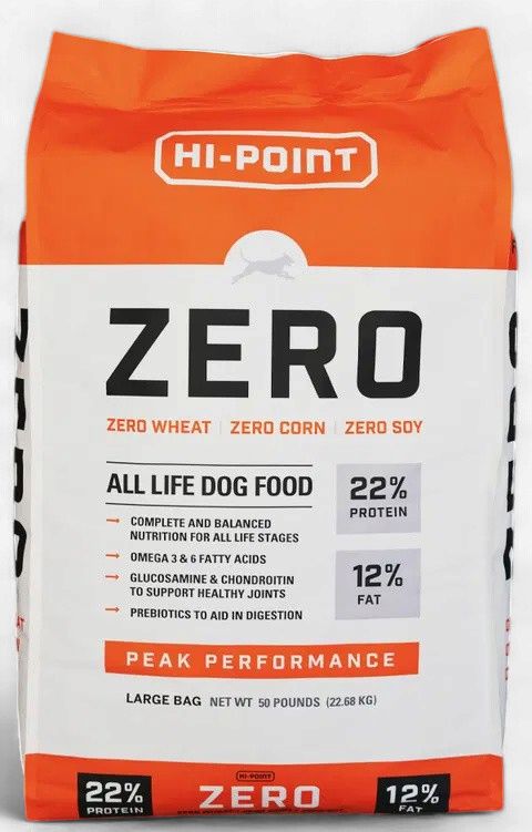 Hi-Point Zero All Life Stages Performance Dog Food - 50 LB