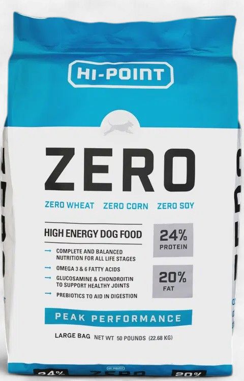 Hi-Point Zero High Energy Performance Dog Food - 50LB
