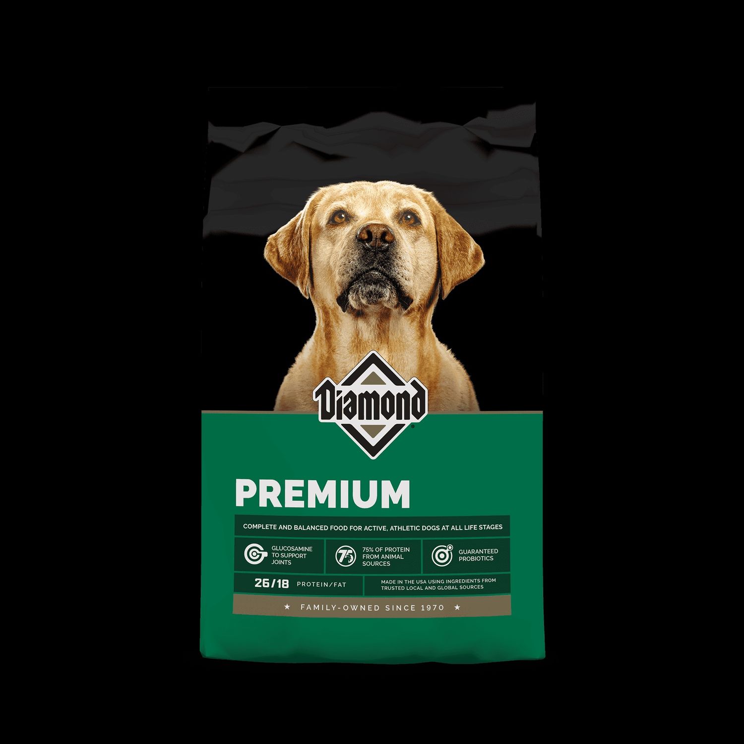 Diamond Premium Formula All Lifestages Dog Food, Size: 8 lb