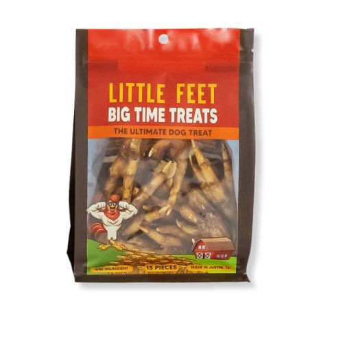 Little Feet Duck Feet Dog Treats, Type: Bag of 100