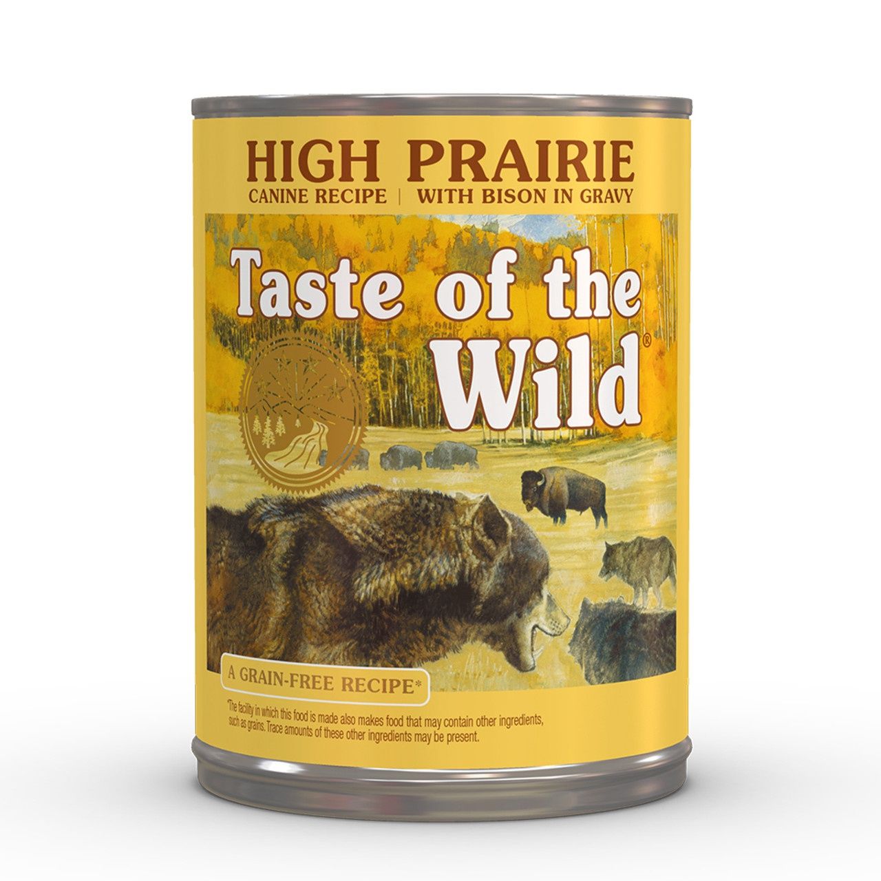 Taste of the Wild High Prairie Canine Formula Canned Dog Food, Type: Single Cans