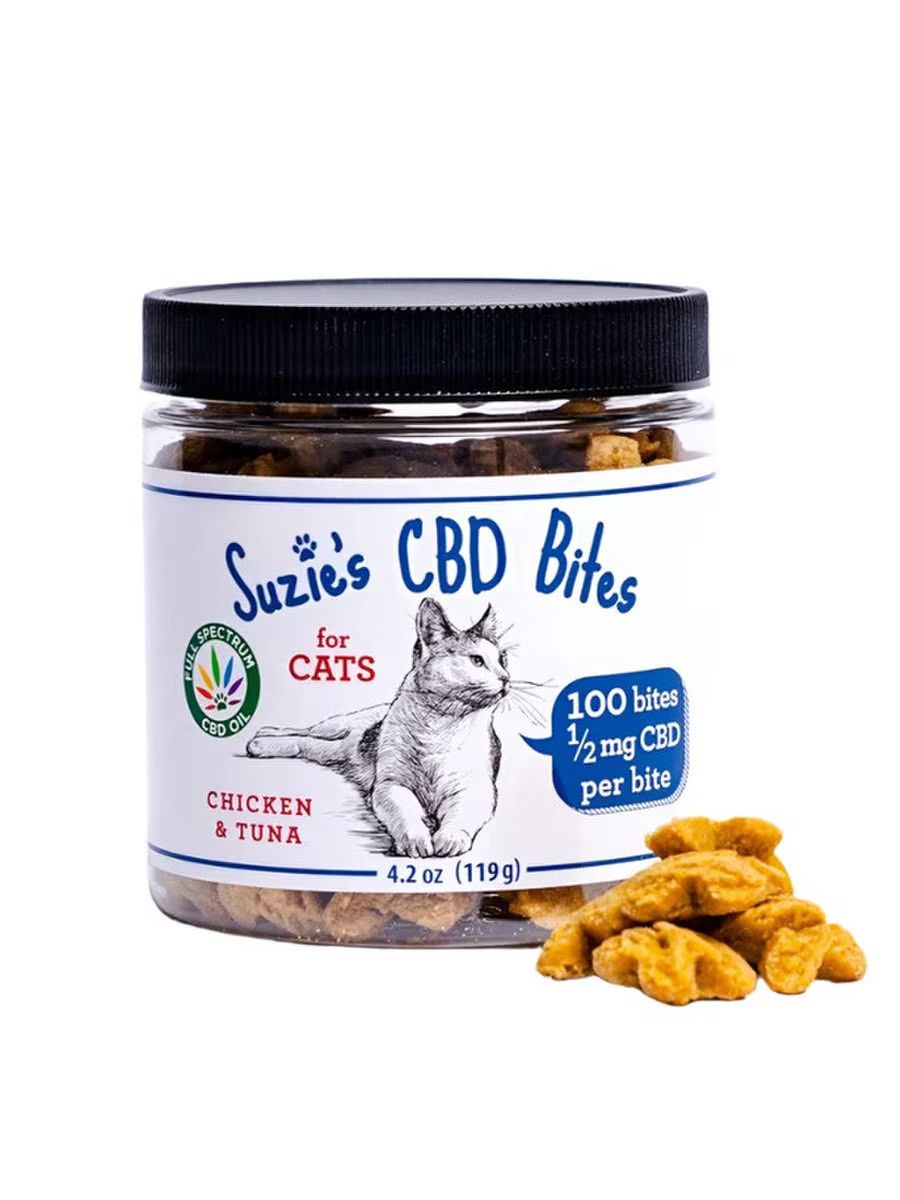 Suzie's 1/2 mg CBD Bites for Cats 8oz