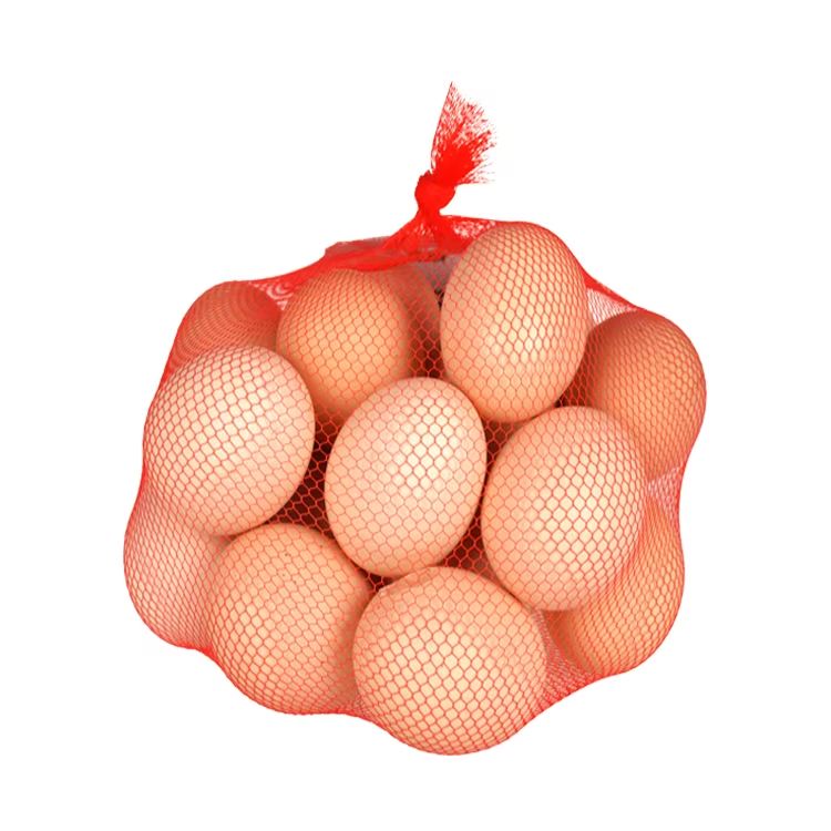 Red Heatsealed Net Bags