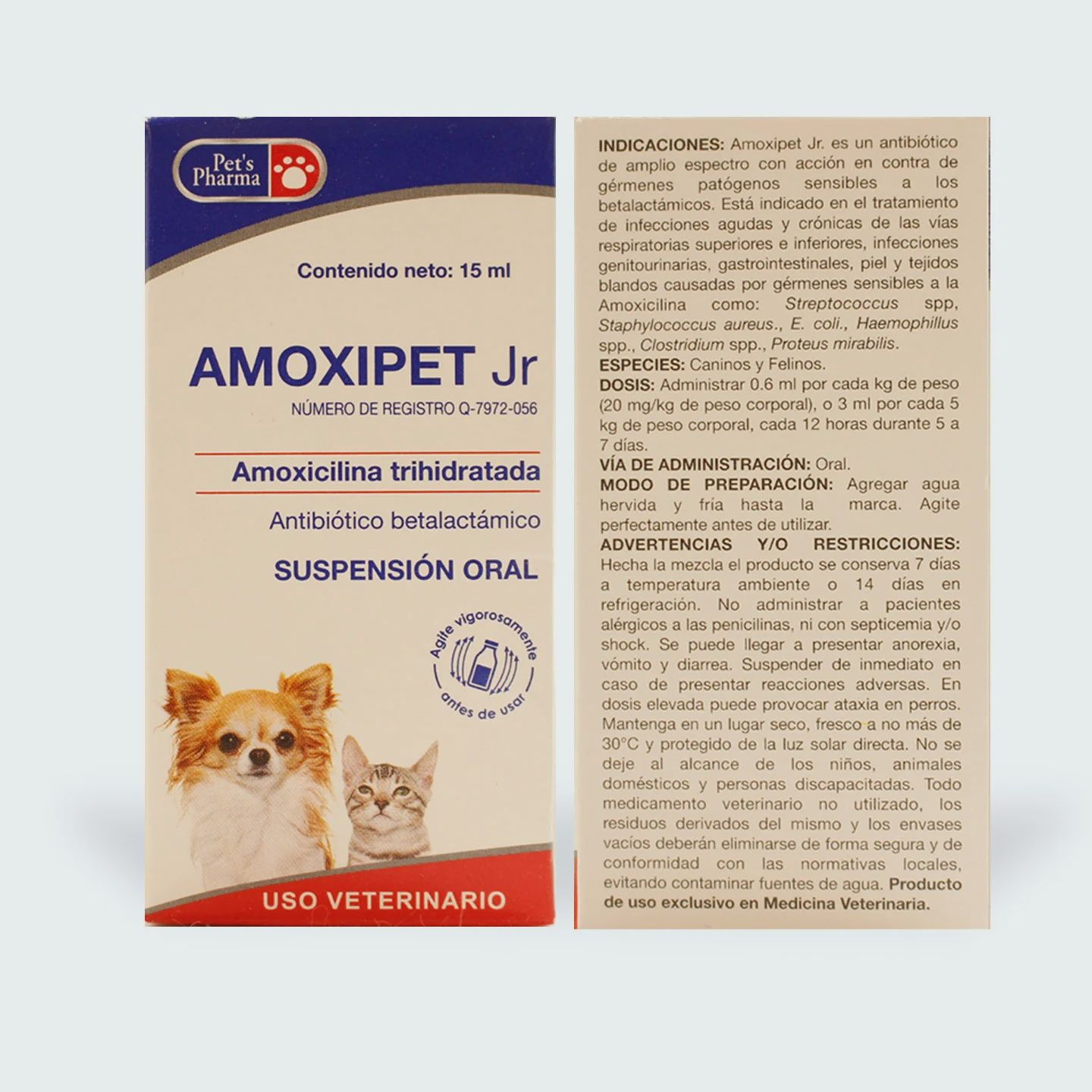 AmoxiPet Jr - 15 ml