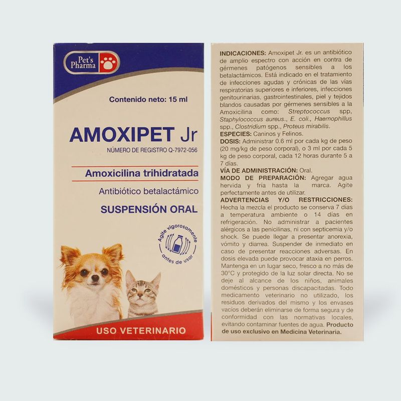 AmoxiPet Jr - 15 ml