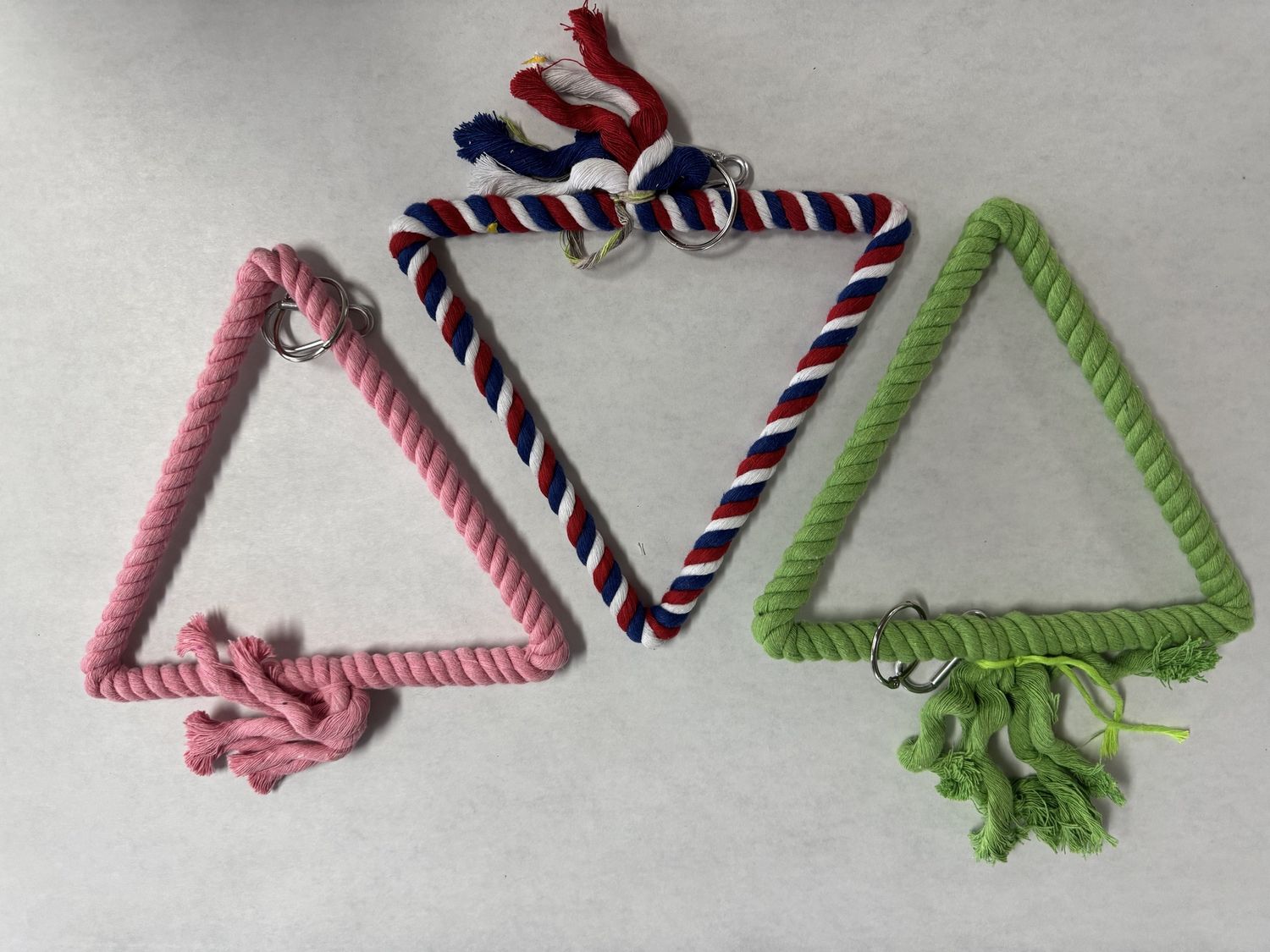 Rope Triangles, Type: Red, White and Blue