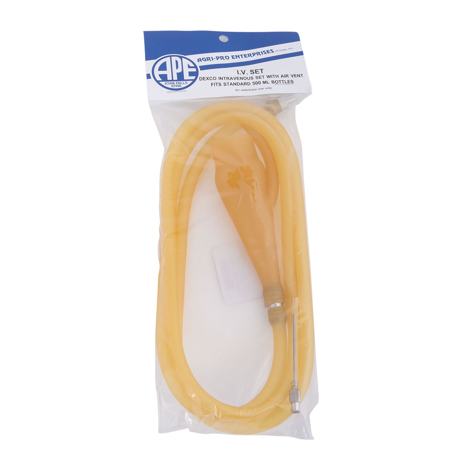 Agri-Pro I.V Set, w/ Air Vent