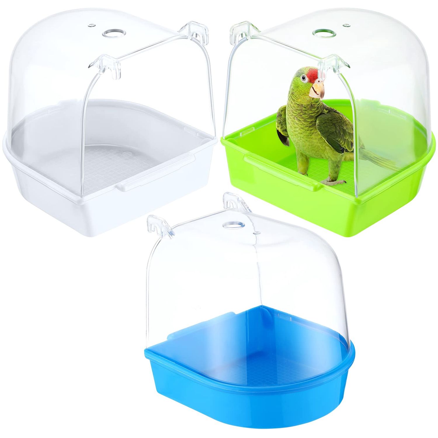 Large Bird Baths w/ Lids