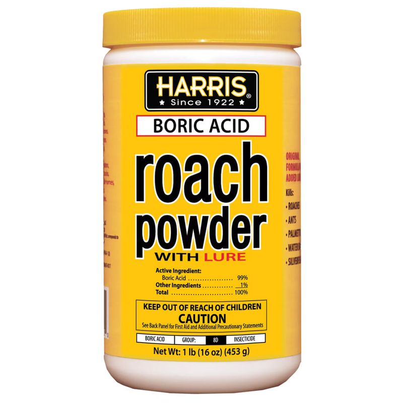 Boric Acid Roach Powder w/Lure