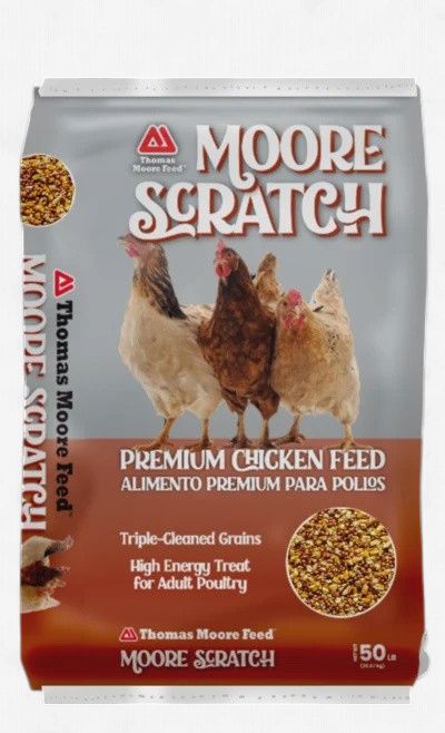 Thomas Moore Hen Scratch - 50 lb