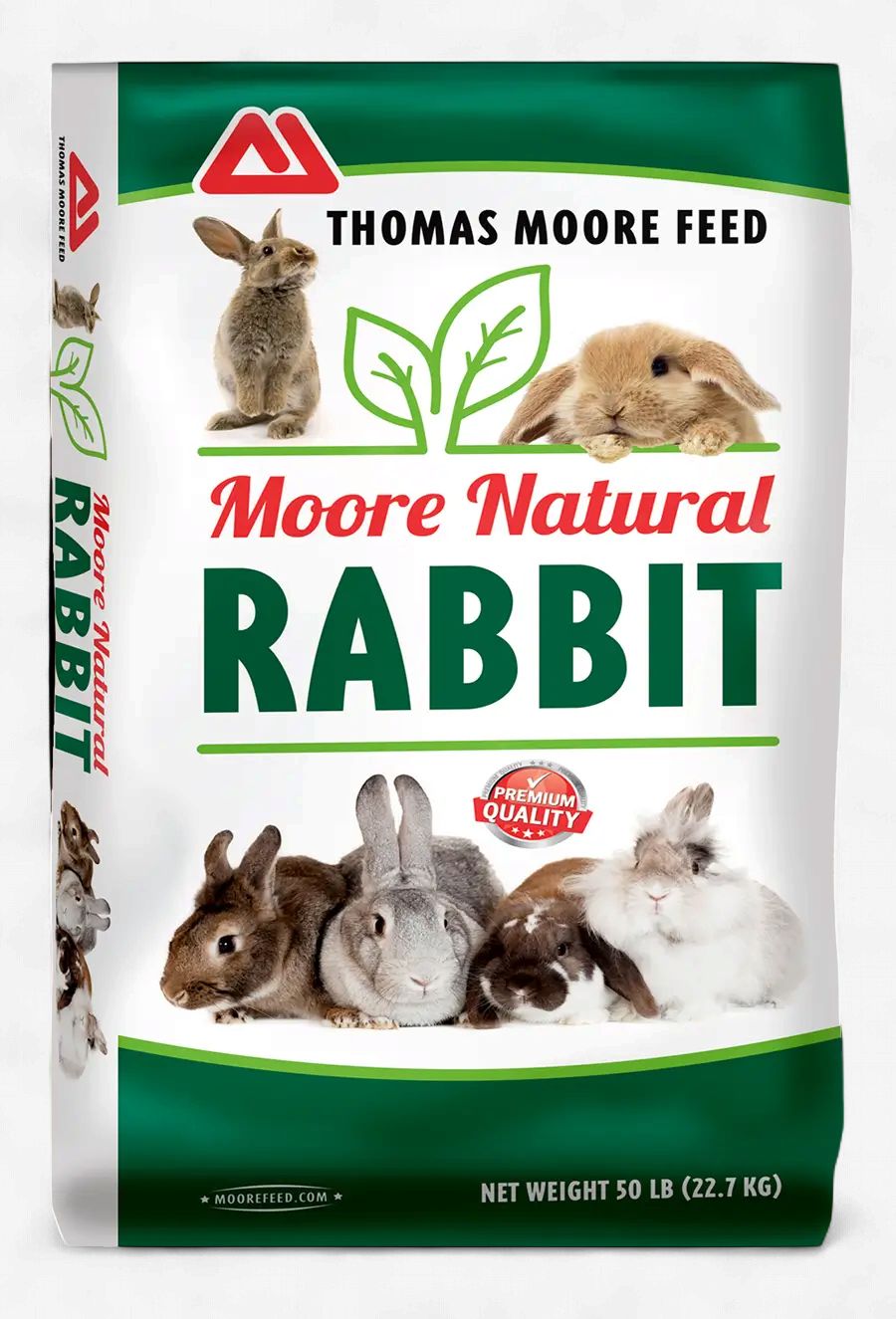 Thomas Moore Natural Rabbit - 50 lb