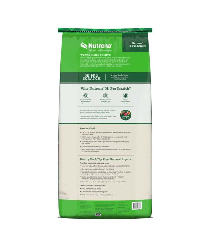 Nutrena Hi Pro Scratch Grains - 50 lb