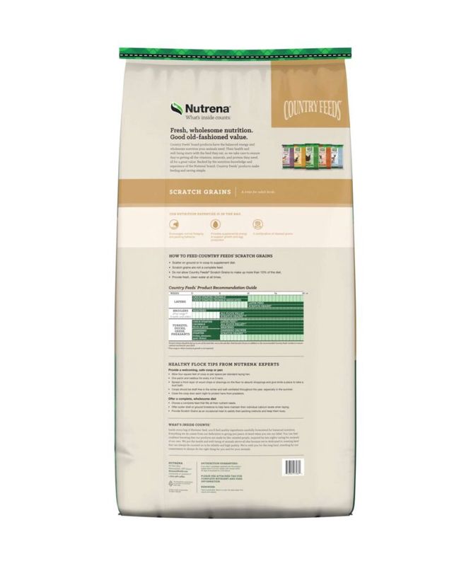 Nutrena Scratch Grains - 50 lb