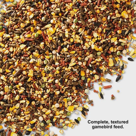Hi Spirit  Game Bird Maintenance Poultry Feed - 50 lb