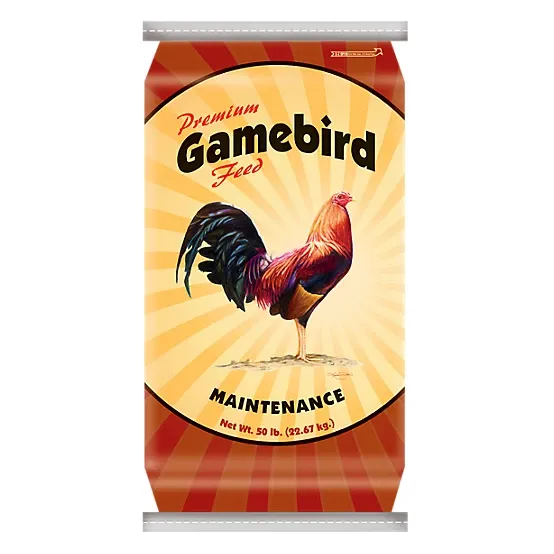 Hi Spirit  Game Bird Maintenance Poultry Feed - 50 lb