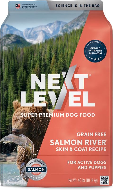 Next Level Super Premium Pet Food Grain Free Salmon River  Dog Food