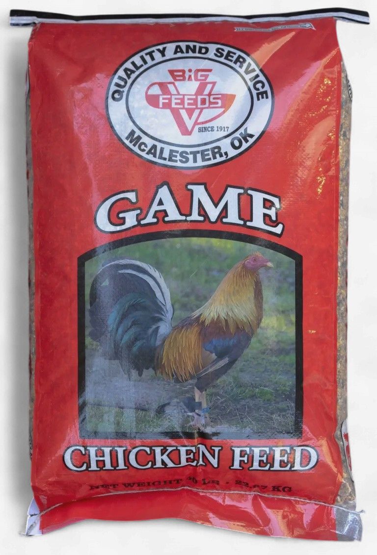 Big V Feeds 18.5% Game Cock Breeder / Developer (Red) - 50 lb