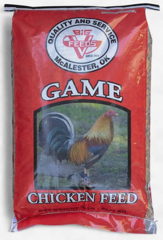 Big V Feeds 18.5% Game Cock Breeder / Developer (Red) - 50 lb