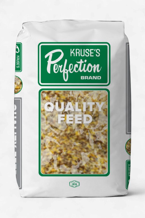 Kruse Perfection Brand  14% Gamebird Cracked Corn - 80 lb
