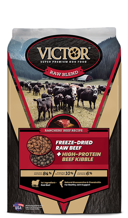 Victor Raw Blend Ranchers' Beef Recipe
