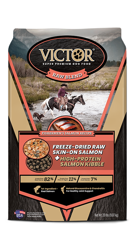 Victor Raw Blend Fishermen's Salmon Recipe