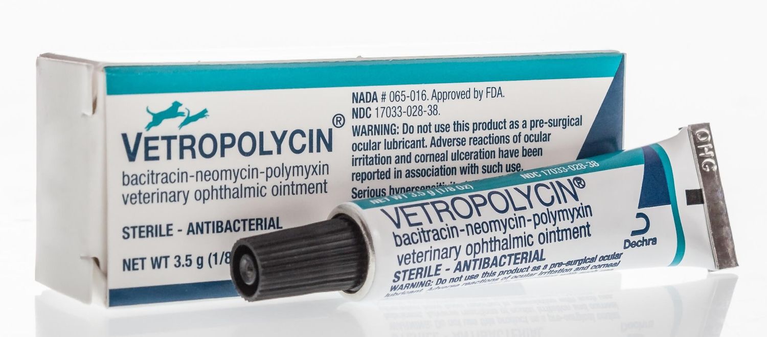 Vetropolycin® Ophthalmic Ointment