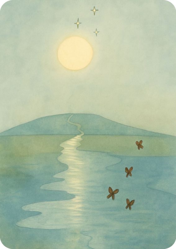 Butterfly Pond, enkele kaart met envelop