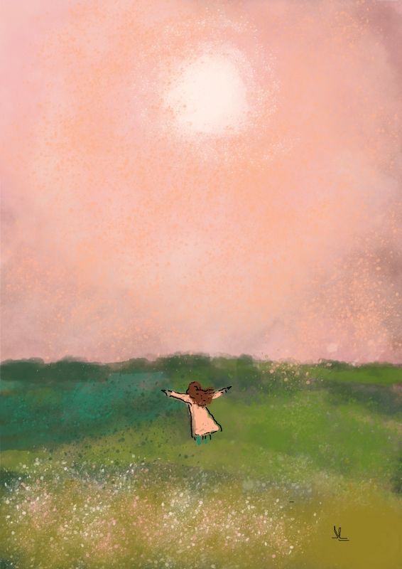 Pure Joy, dubbele kaart met envelop