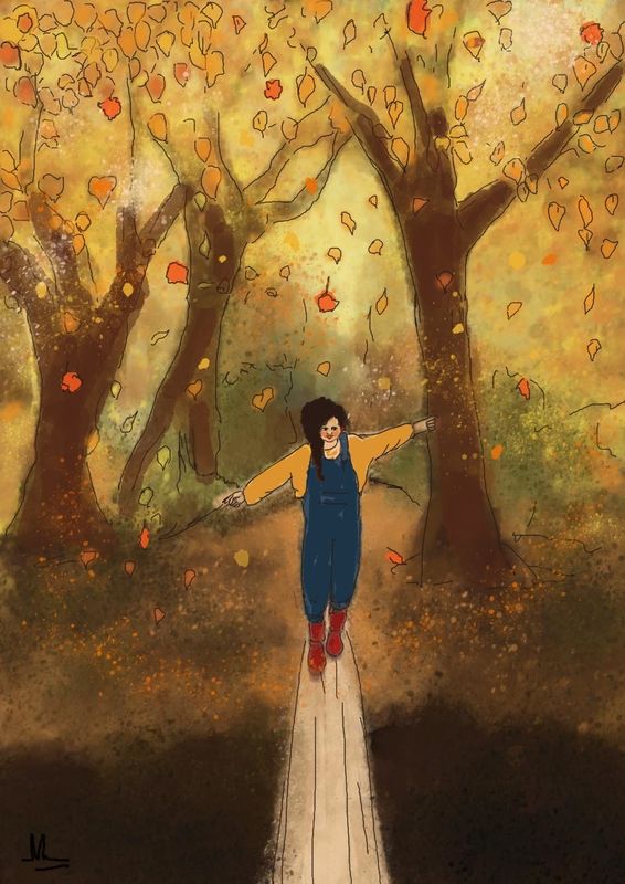 Finding my Balance, dubbele kaart met envelop