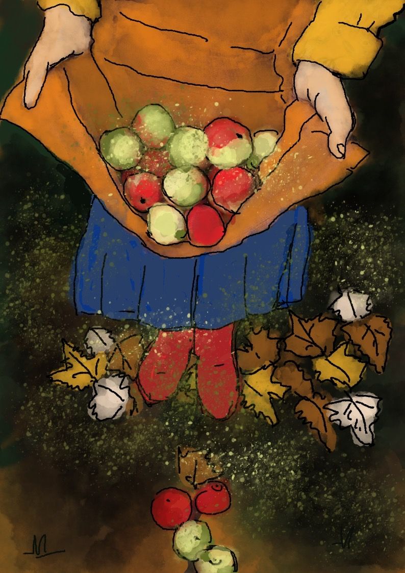 Harvest, dubbele kaart met envelop