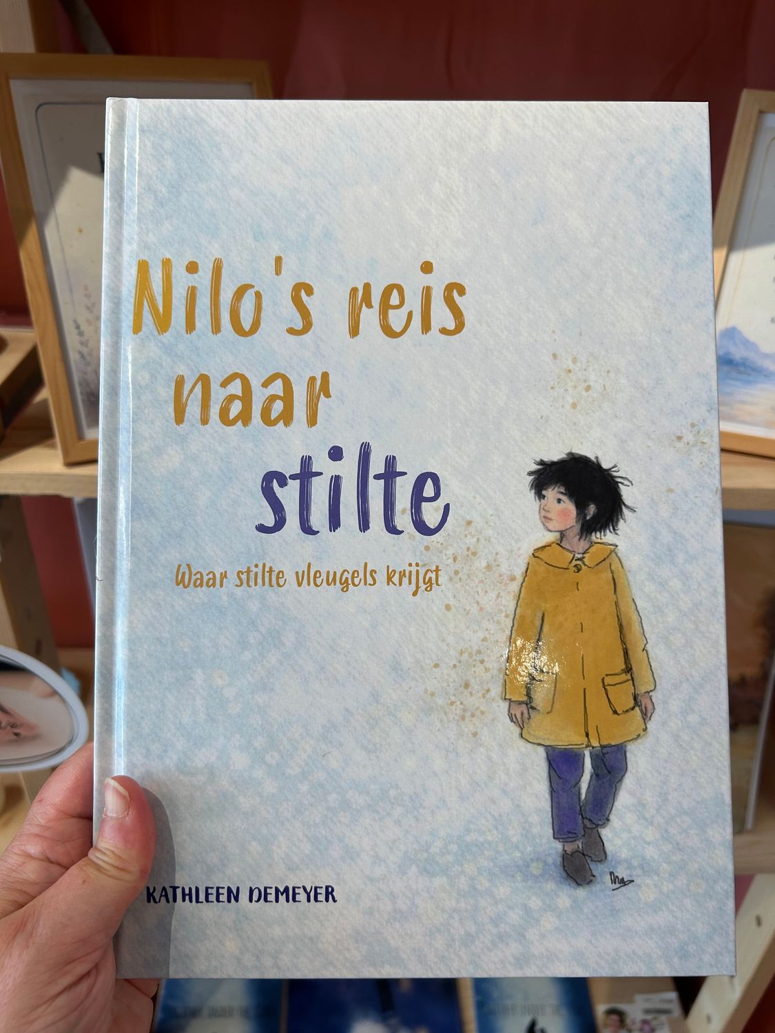 Mijn boek Nilo's reis naar stilte