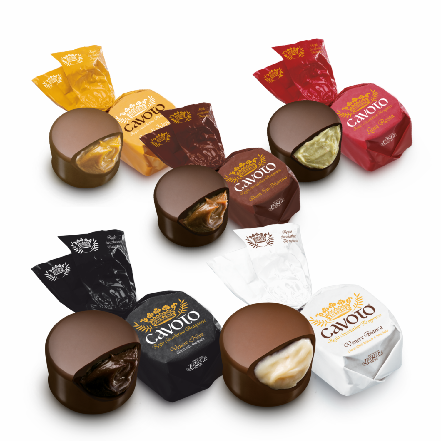 Cavoto | Cioccolatini sfusi da 500 gr (Gusti Assortiti)