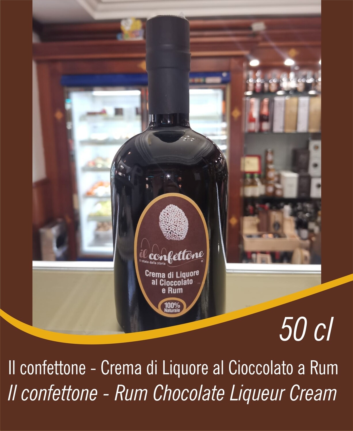 Il Confettone - Crema di Liquore al Cioccolato a Rum