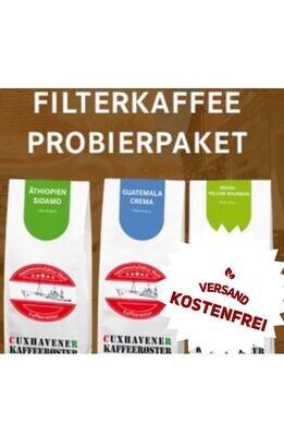 Filterkaffee Probierpaket - versandkostenfrei