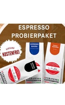 Espresso Probierpaket - versandkostenfrei
