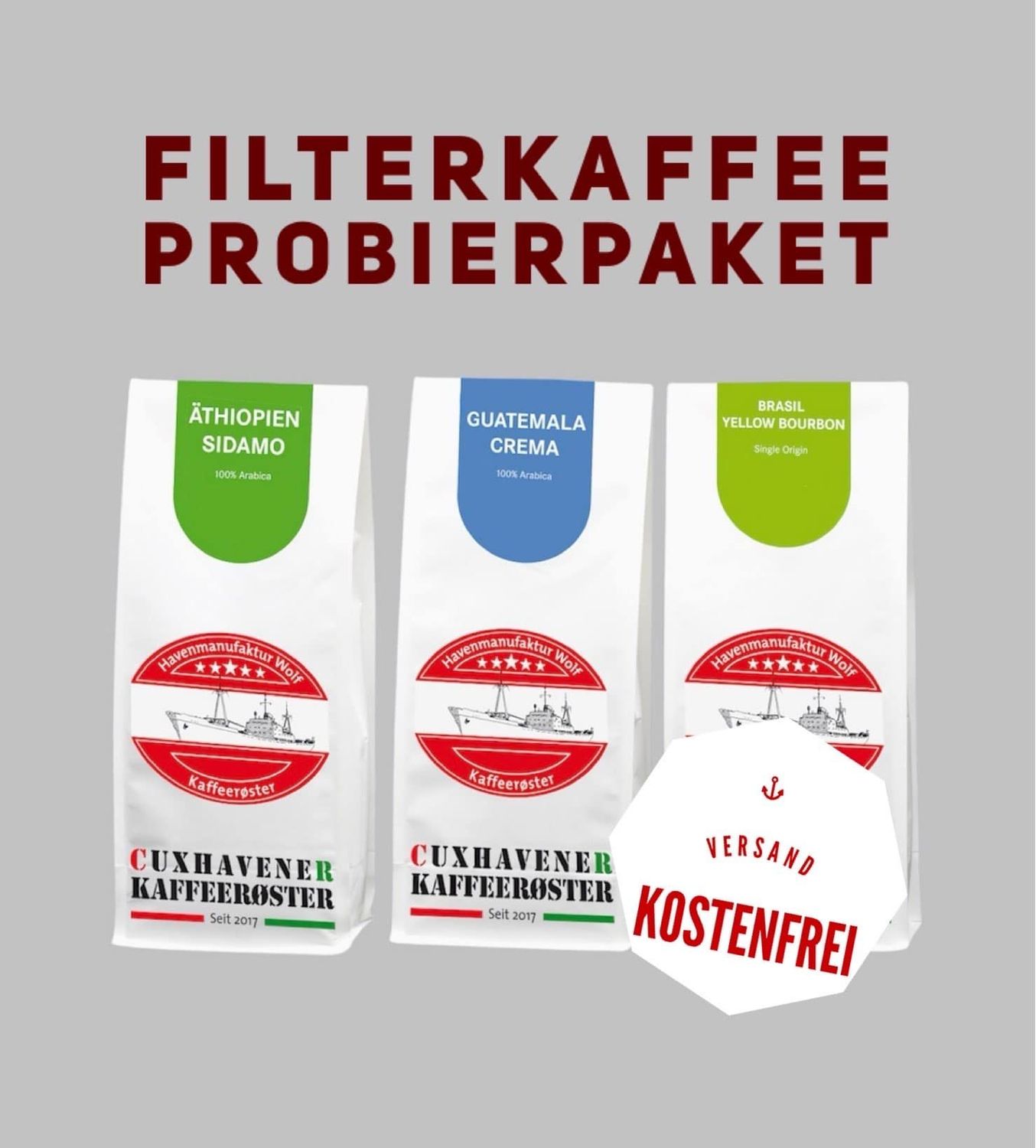 Filterkaffee Probierpaket