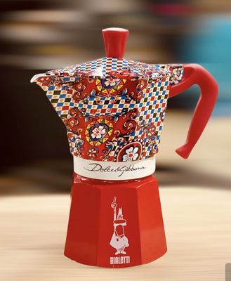 Bialetti - Moka Express Dolce & Gabbana, 3 Tassen Bialetti - Moka Express Dolce & Gabbana, 3 Tassen