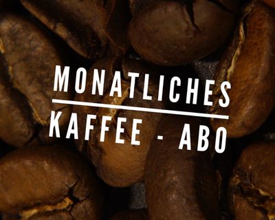 Monatliches Kaffee-Abo