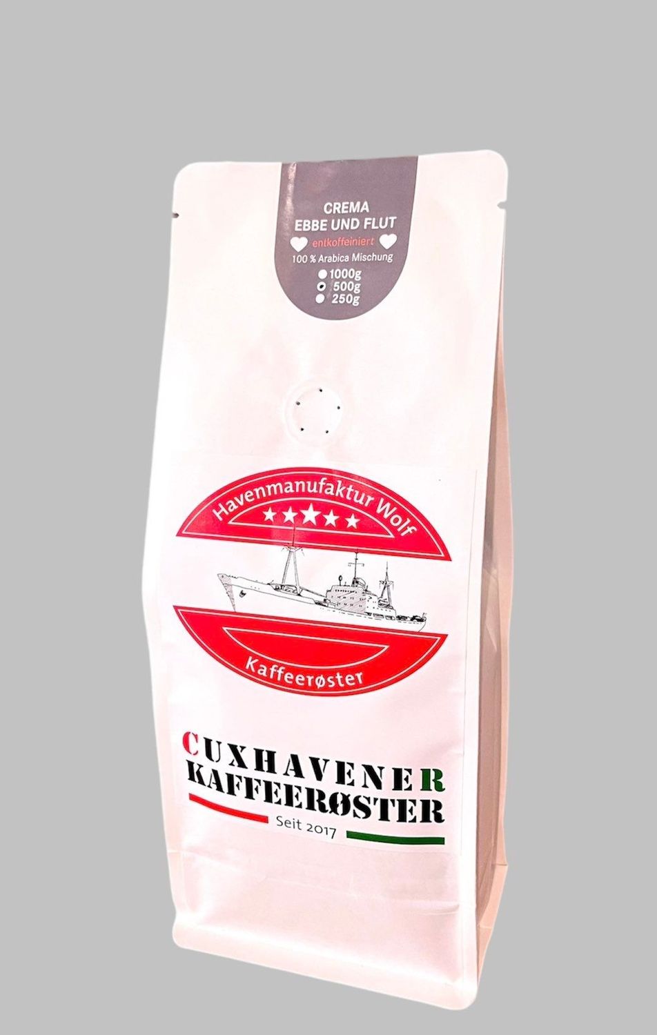 Crema Ebbe & Flut - ENTKOFFEINIERT