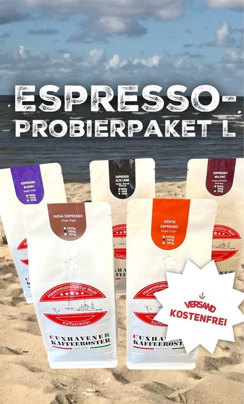 Espresso Probierpaket L - 5 x 250 g