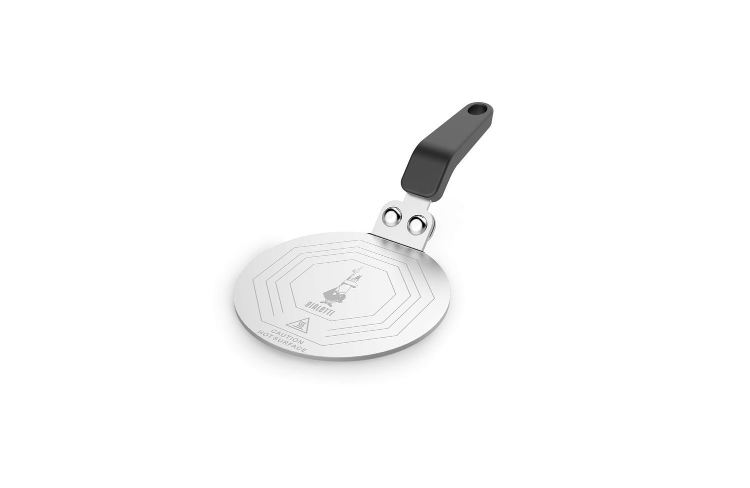Bialetti - Adapterplatte Induktion für  Moka-Kocher, 13 cm