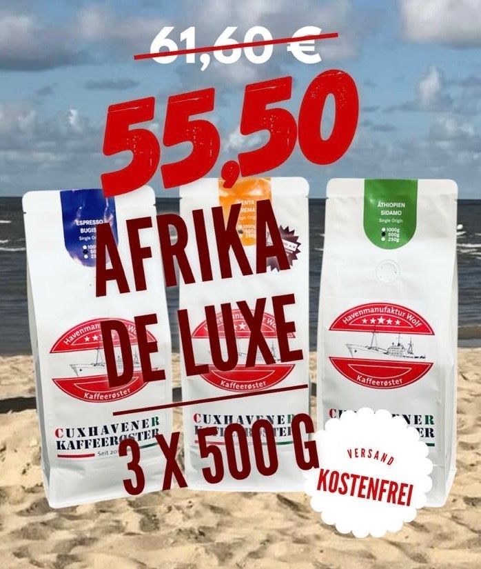 Afrika de Luxe Paket, 1,5 kg - versandkostenfrei