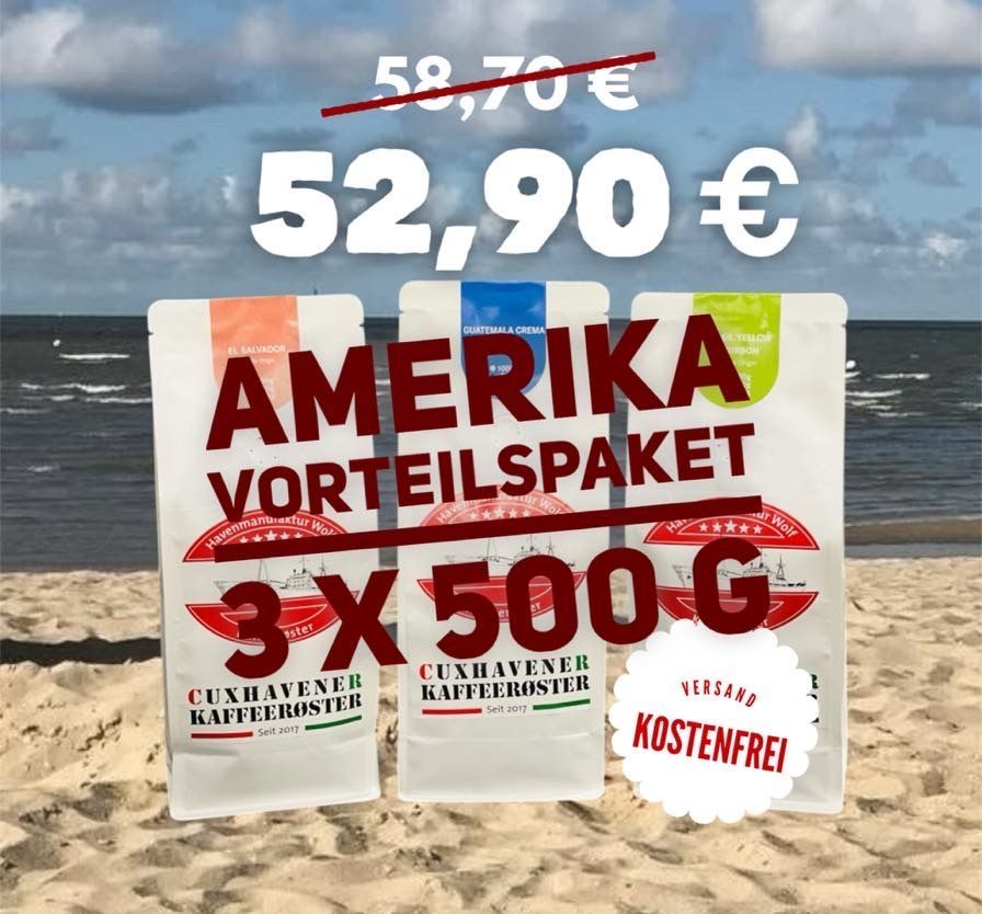 Amerika Vorteilspaket, 1,5 kg - versandkostenfrei