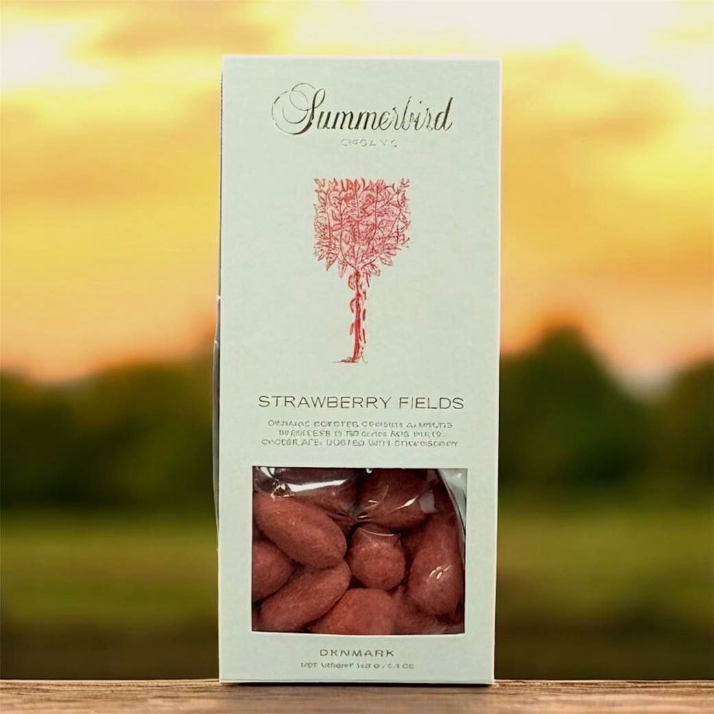 Summerbird Strawberry Fields - Mandeln mit Pralinéund weißer Schokolade