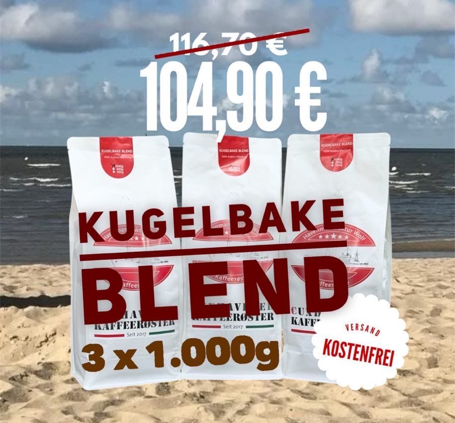 Kugelbake Blend - 3 kg - versandkostenfrei Kugelbake Blend - 3 kg - versandkostenfrei