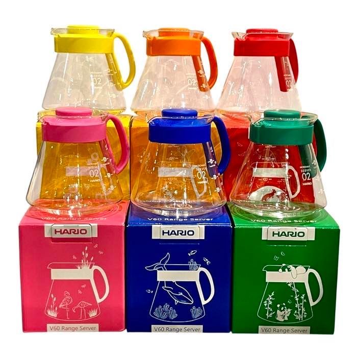 Hario Kaffeekannen bunt Hario Kaffeekannen bunt
