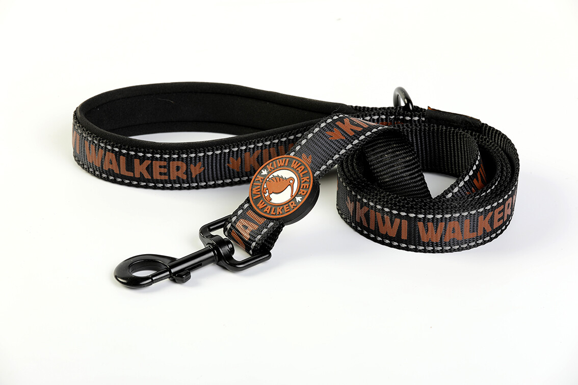 Kiwi Walker Dog Leash Brown