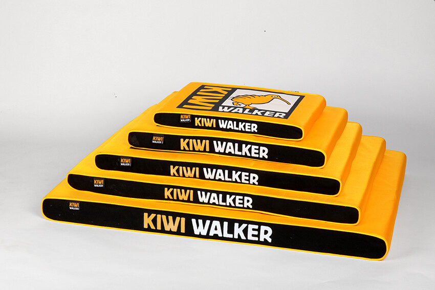 Kiwi Walker Pet Mattress Orange/Black