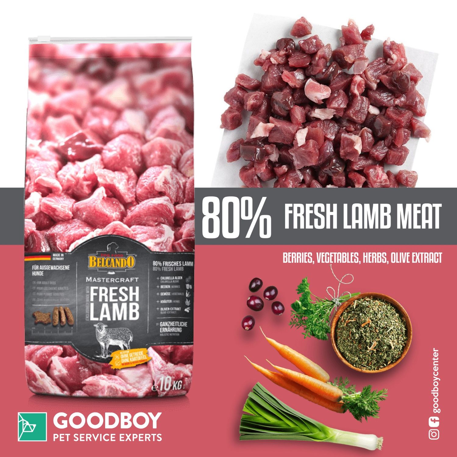 بلكاندو ماستر كرافت لحم خروف 10كجم